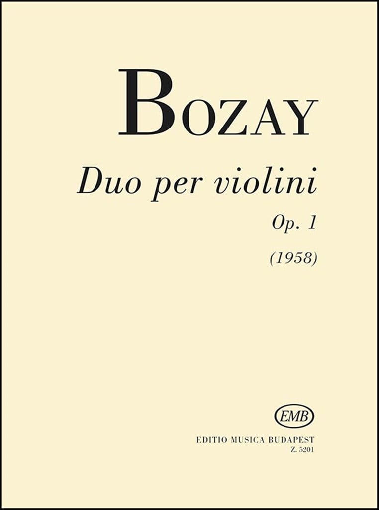 Duo Per Violini Op. 1